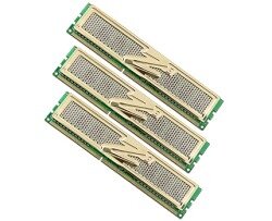 OCZ DDR-III 6GB (PC3-16000) 2000MHz Kit (3 x 2GB) [OCZ3G2000LV6GK] Gold seriea