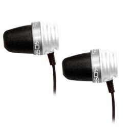 Наушники KOSS Spark Plug XT (шнур 1.2м) White/Black {Вкладыши с регулятором громкости}