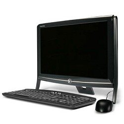 eMachines EZ1601 19" Atom N270/1Gb/160GB/Intel GMA950/DVD-RW/CR/WiFi/XP/KB+ms Black