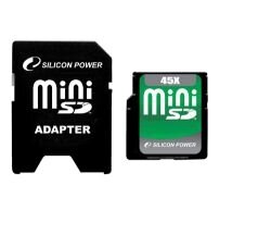 Mini SecureDigital 2Gb Silicon Power, 45x (SP002GBSDM045V10)